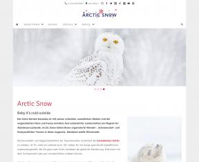 Bildschirmfoto Design Snow.