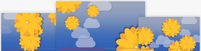 Bildschirmfoto Frame aus Video Pack – Springtime.